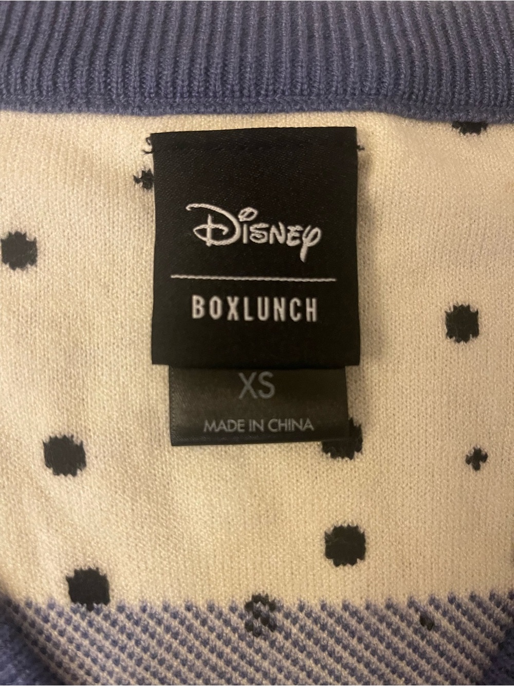 Boxed Lunch Disney Nightmare Before Christmas Embroidered Cardigan Size XS
